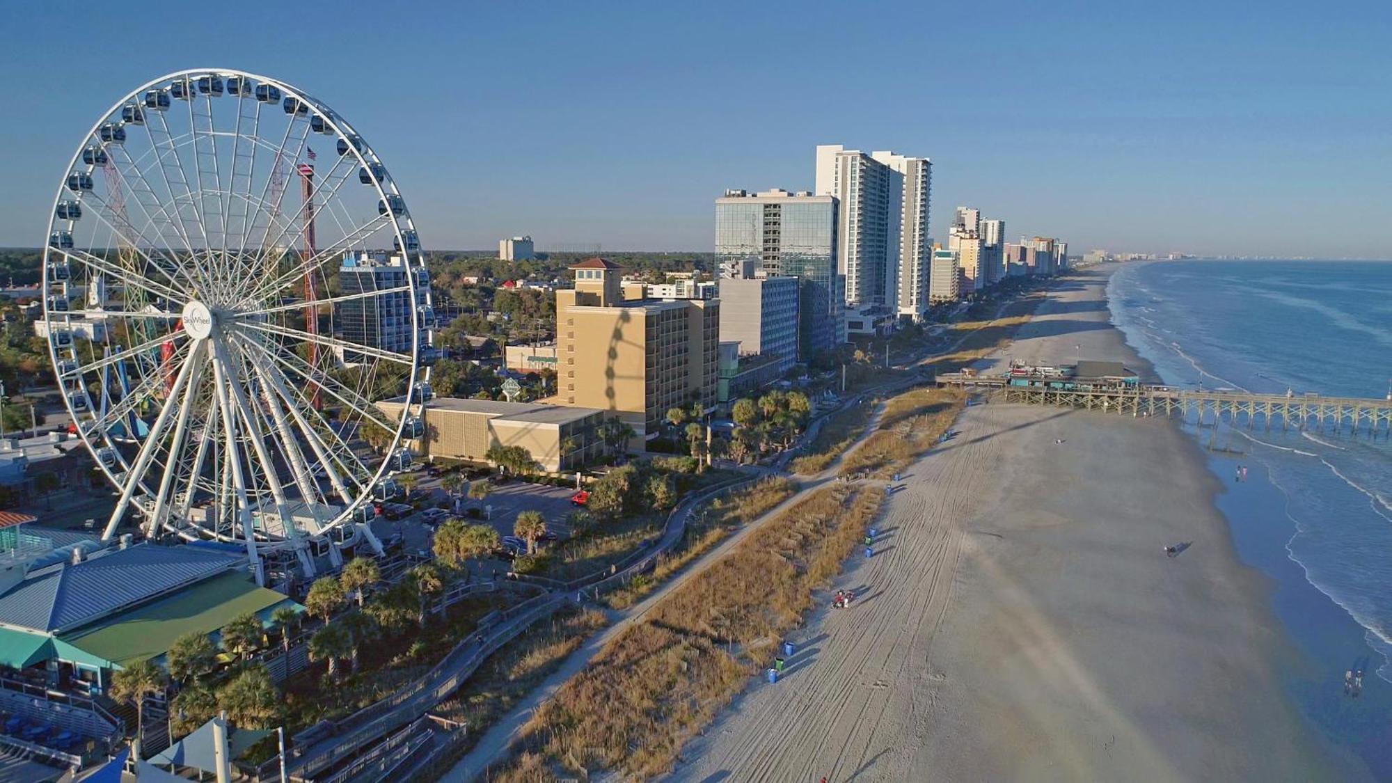 Appartement 2501 S Ocean Blvd, 0707 - Ocean Front Sleeps 6 à Myrtle Beach Extérieur photo